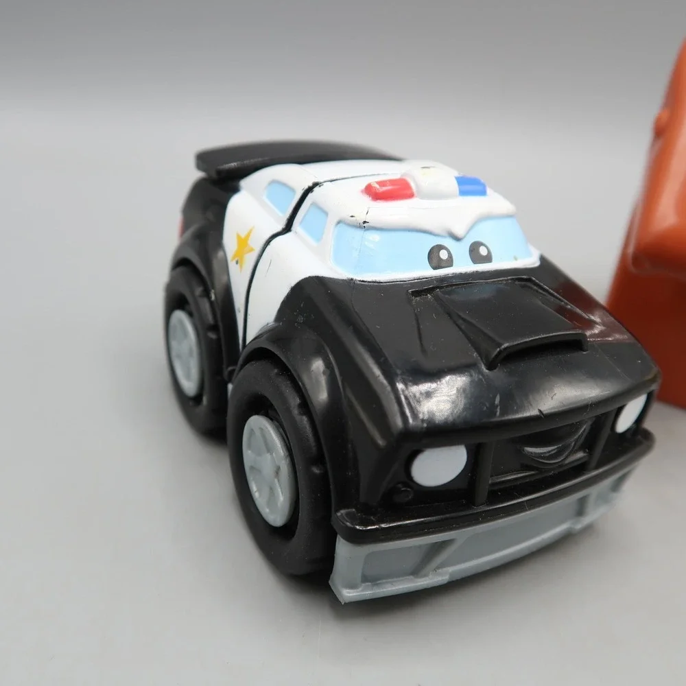 Mega Bloks First Builders Cop Police Car & Cow Horse Animal lot